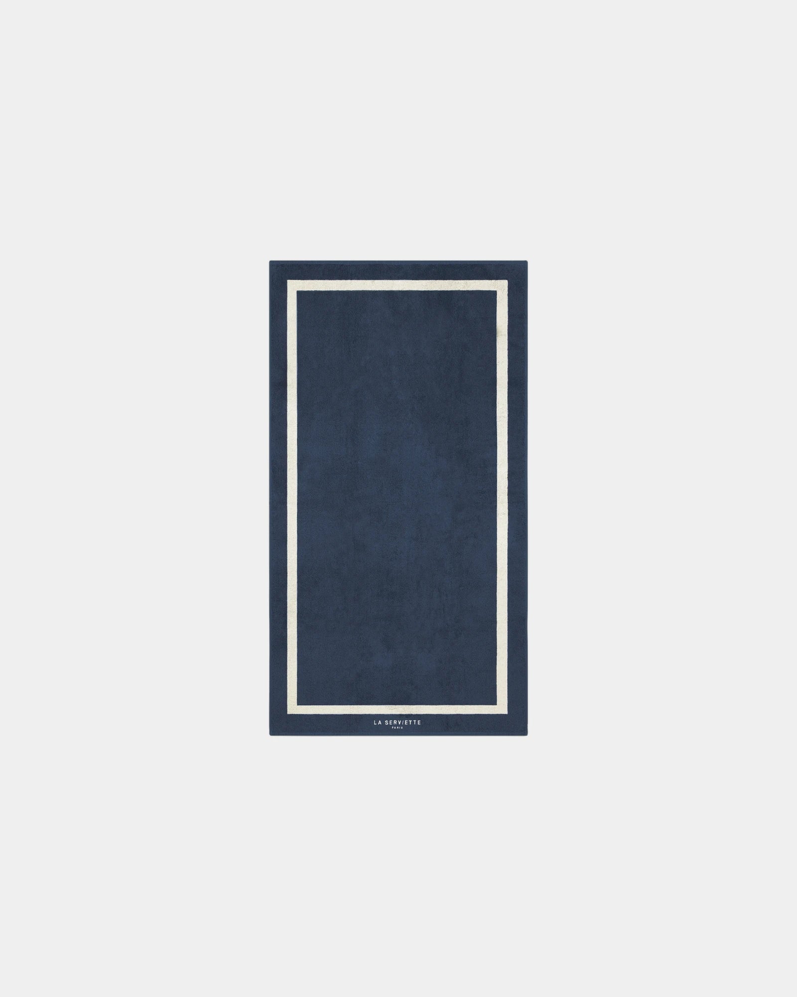 Handtuch 90x170 LA Handtuch PARIS zum Personalisieren - Ozeanblau
