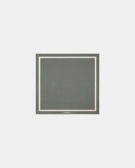 Strandtuch XXL 170x170 zum Personalisieren - Grau / Creme