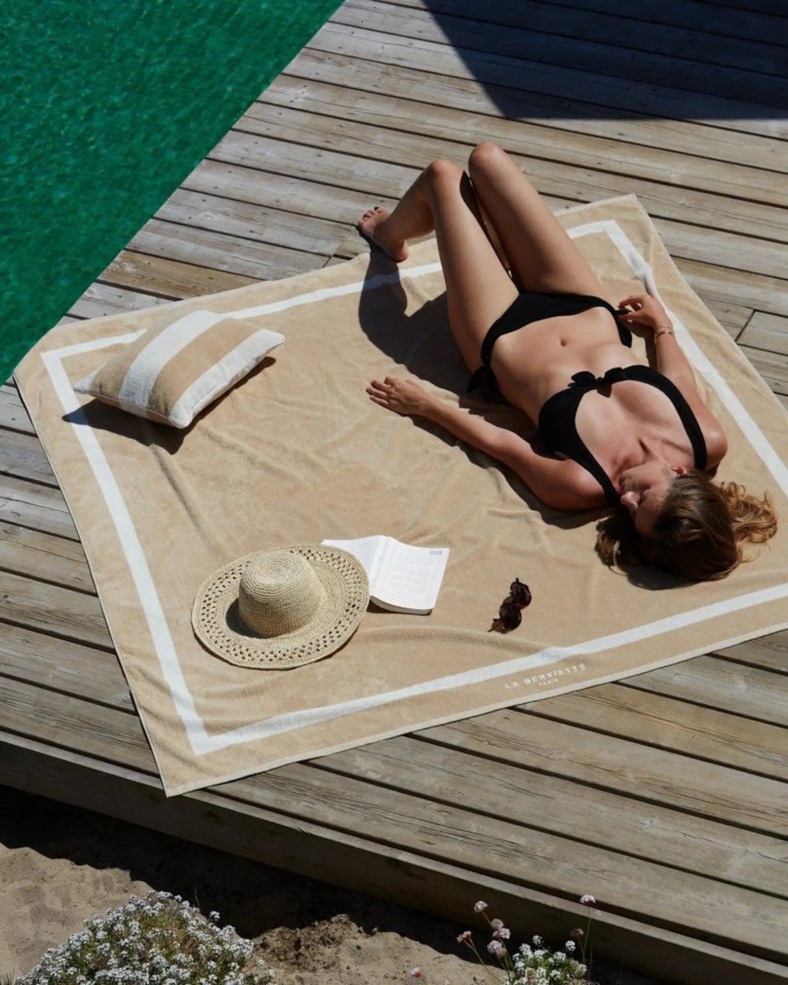 Strandtuch XXL 170x170 zum Personalisieren - 11