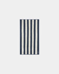 Handtuch für den Strand 90x170 La Handtuch Paris zum Personalisieren - Ozeanblau / Creme
