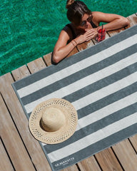 Handtuch für den Strand 90x170 La Handtuch Paris zum Personalisieren - 2