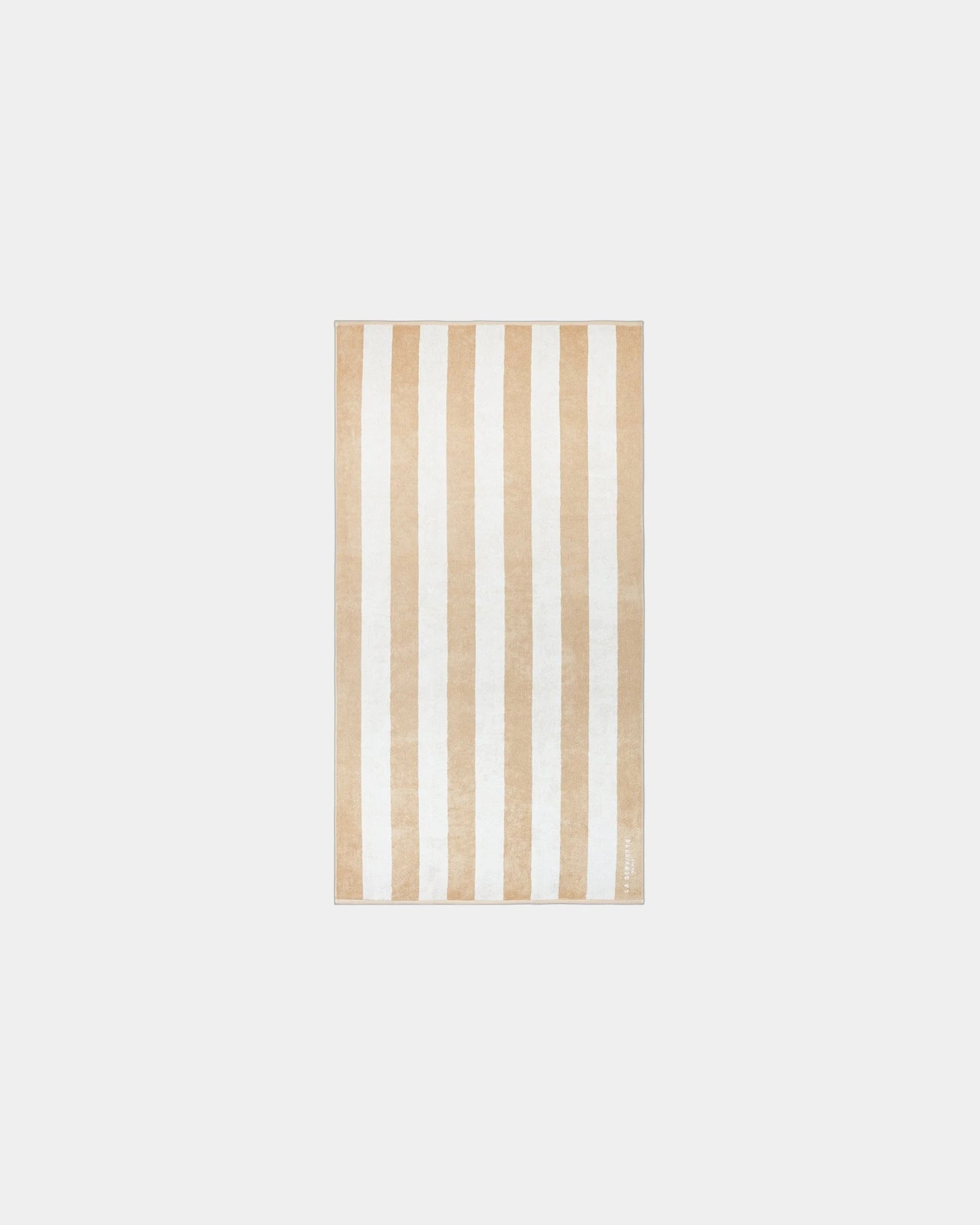 Handtuch für den Strand 90x170 La Handtuch Paris zum Personalisieren - Sand / Creme