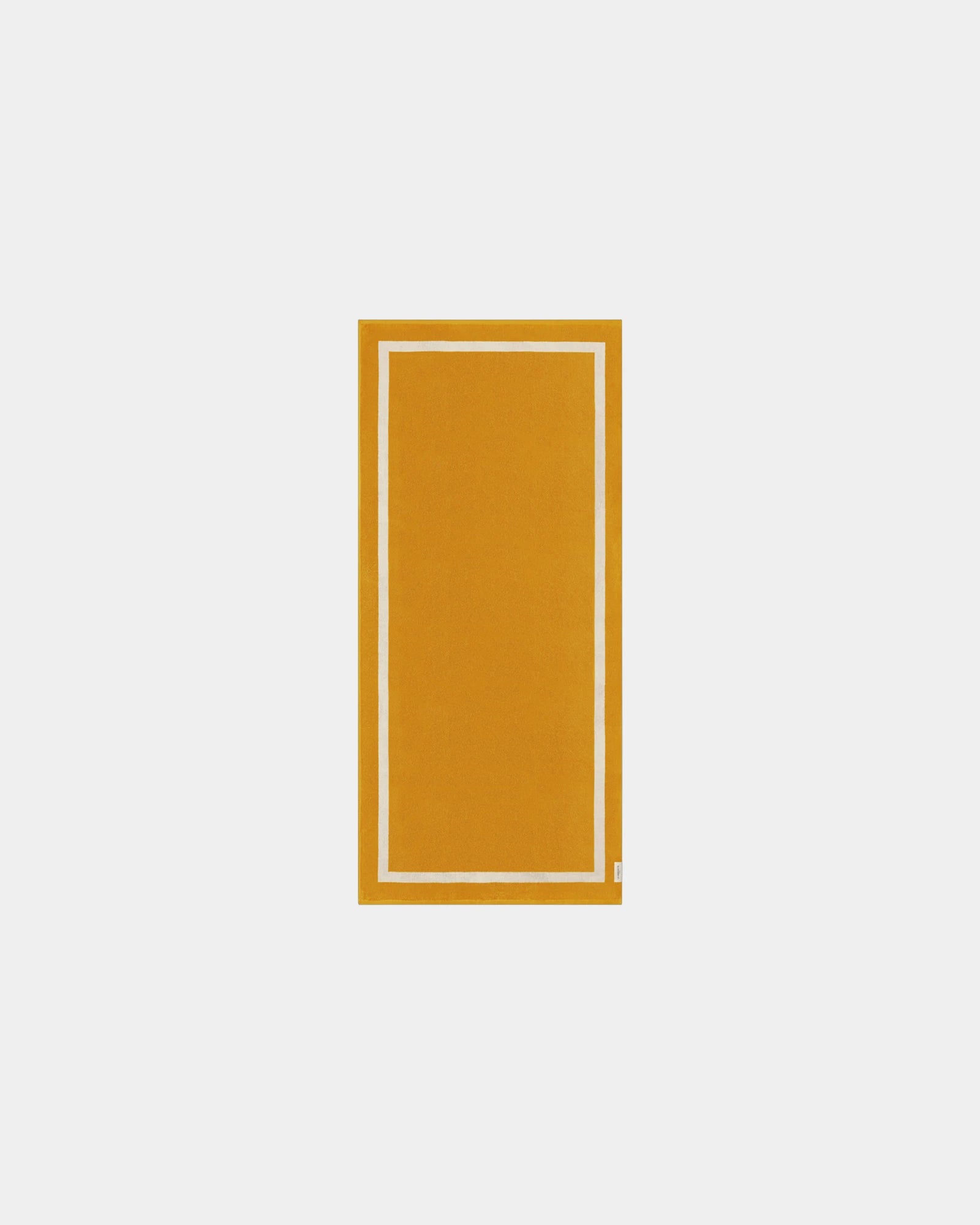 Strandtuch 90x200 zum Personalisieren - Goldgelb