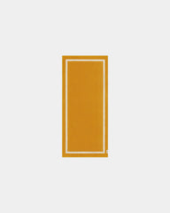 Strandtuch 90x200 zum Personalisieren - Goldgelb