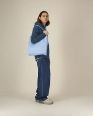 Stofftasche recycelt Stanley/Stella Mid zum Personalisieren - Blaue Seele