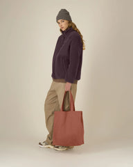 Stofftasche recycelt Stanley/Stella Mid zum Personalisieren - Heritage Brown