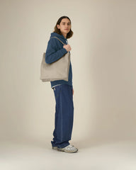 Stofftasche recycelt Stanley/Stella Mid zum Personalisieren - Wüstensand
