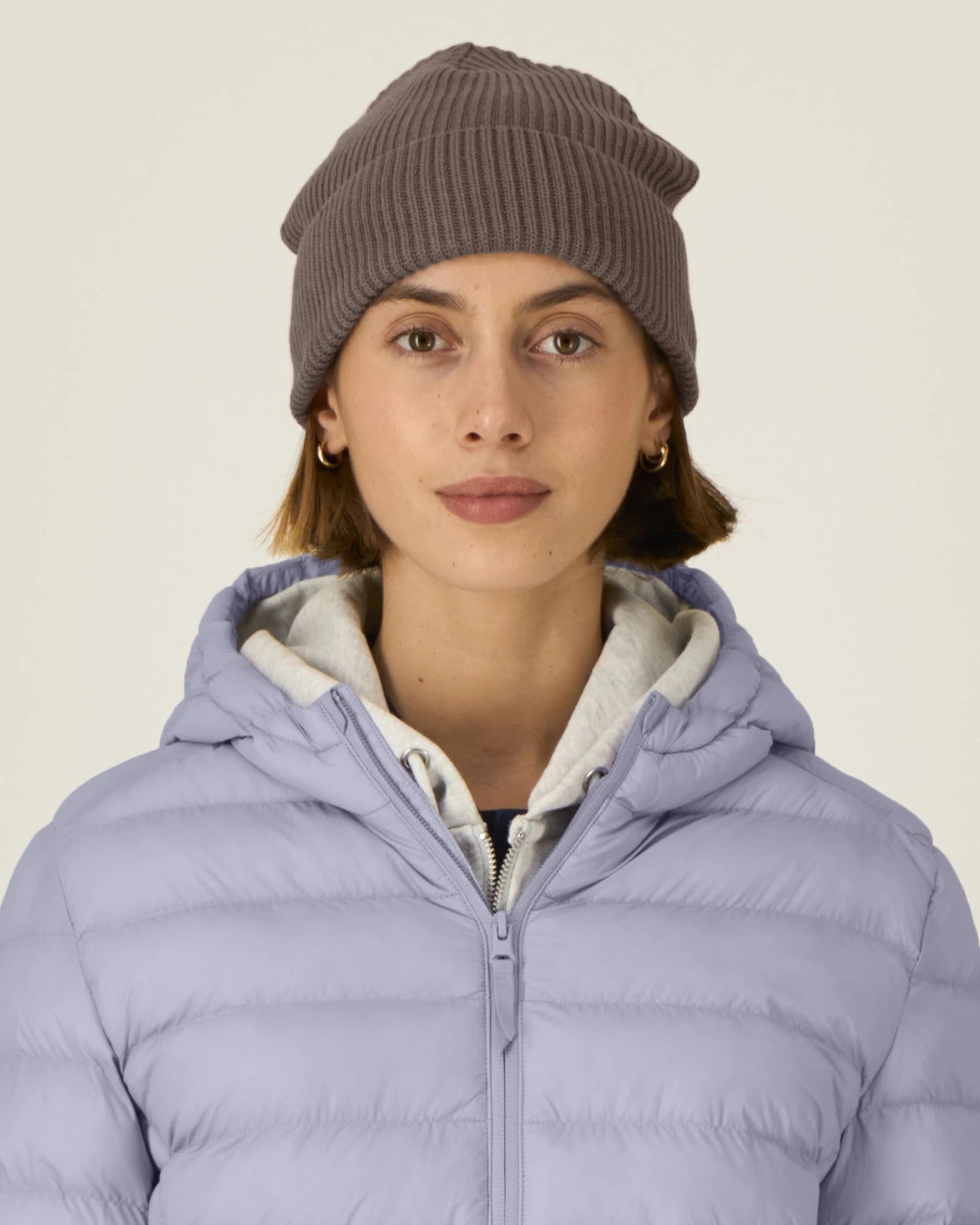 Mütze unisex Bio-Baumwolle Stanley/Stella Fisherman zum Personalisieren - Mokka