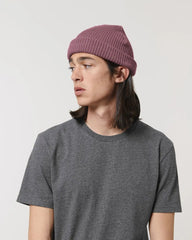 Mütze unisex Bio-Baumwolle Stanley/Stella Fisherman zum Personalisieren - Hibiskus-Rose