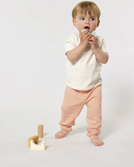 Jogginghose Bio-Baumwolle Stanley/Stella Baby Tumbler zum Personalisieren - Frisches Pfirsich