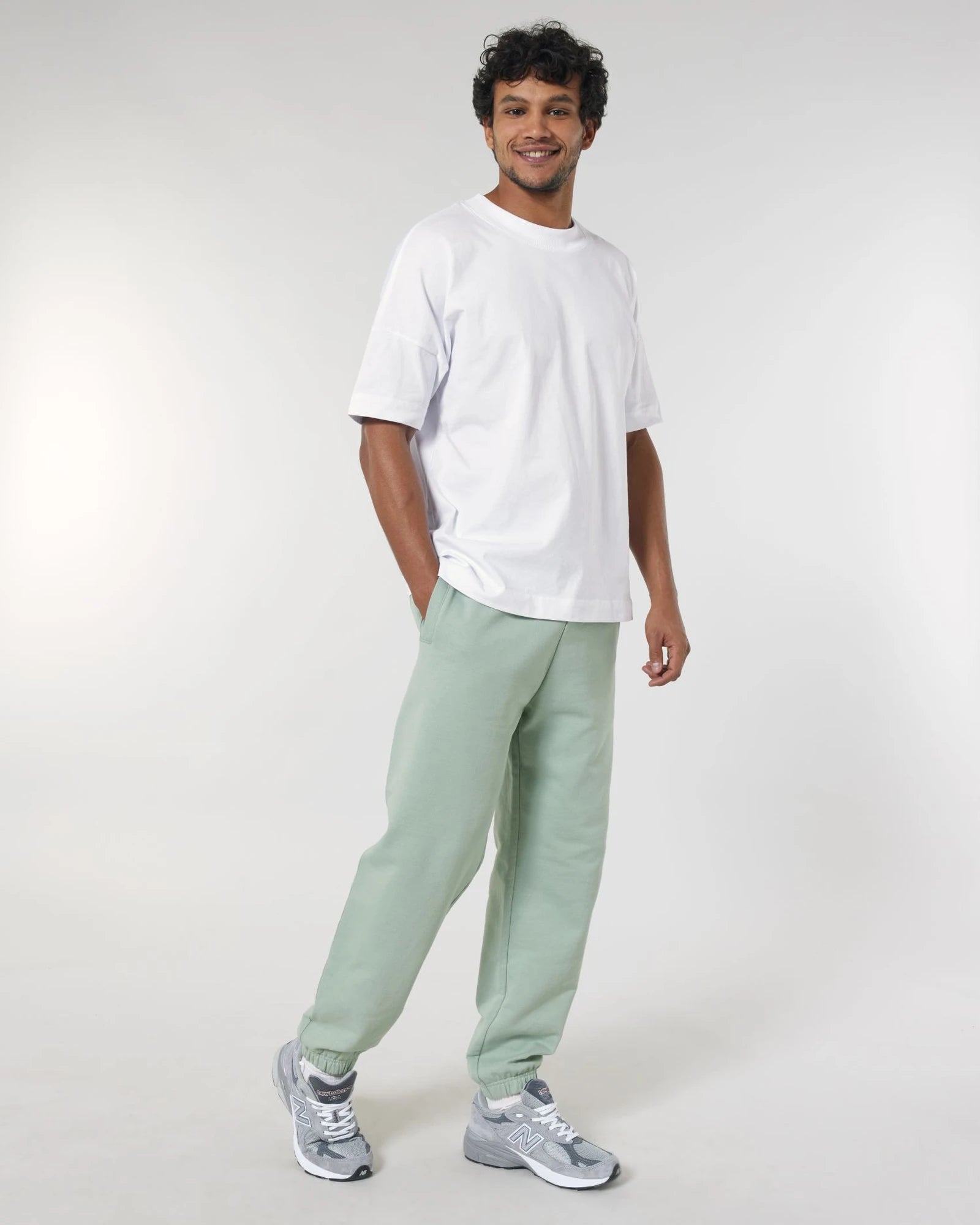 Jogginghose unisex Bio-Baumwolle Stanley/Stella zum Personalisieren - Aloe