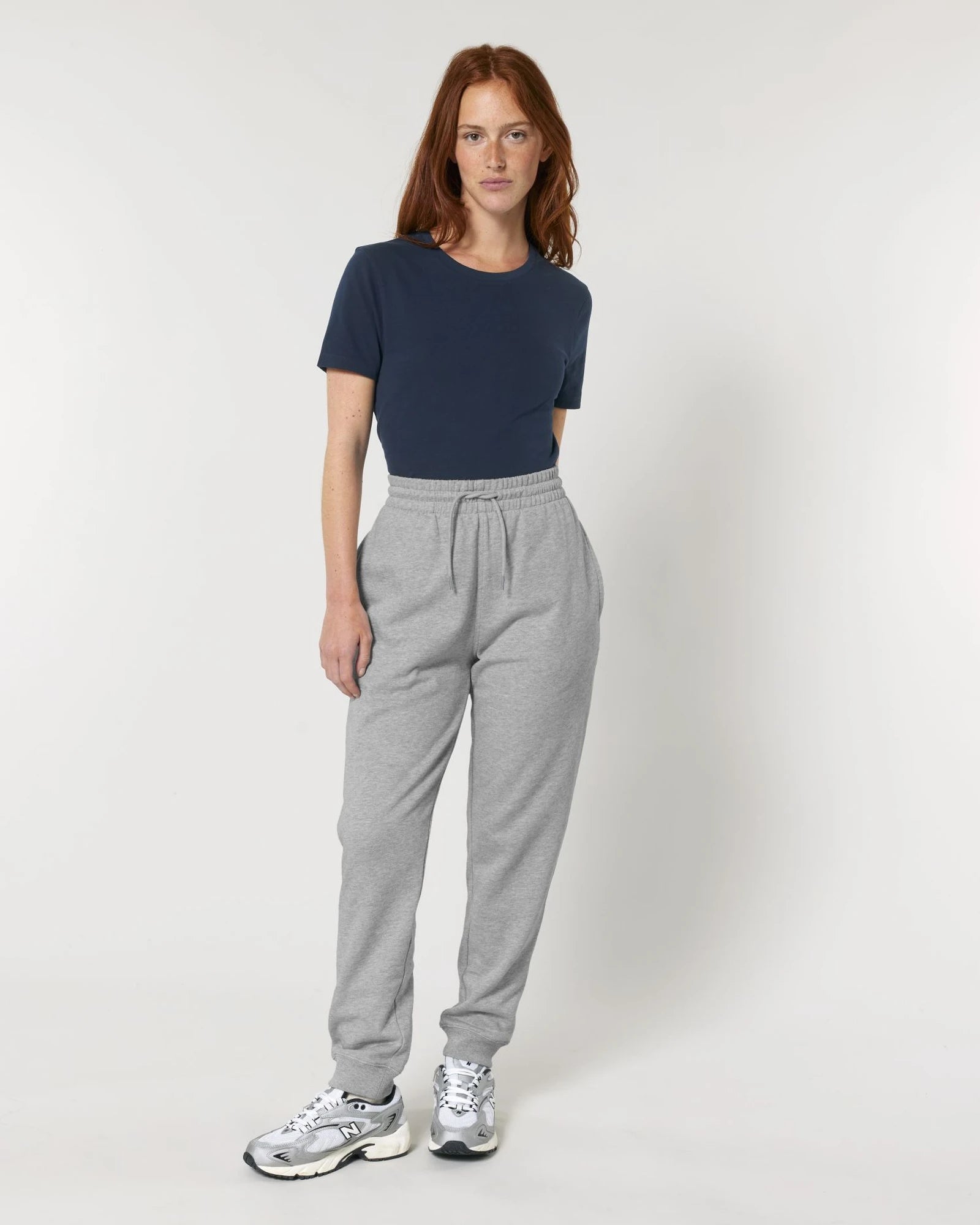 Unisex-Jogginghose aus Bio-Baumwolle Stanley/Stella Mover - Mélange Grau