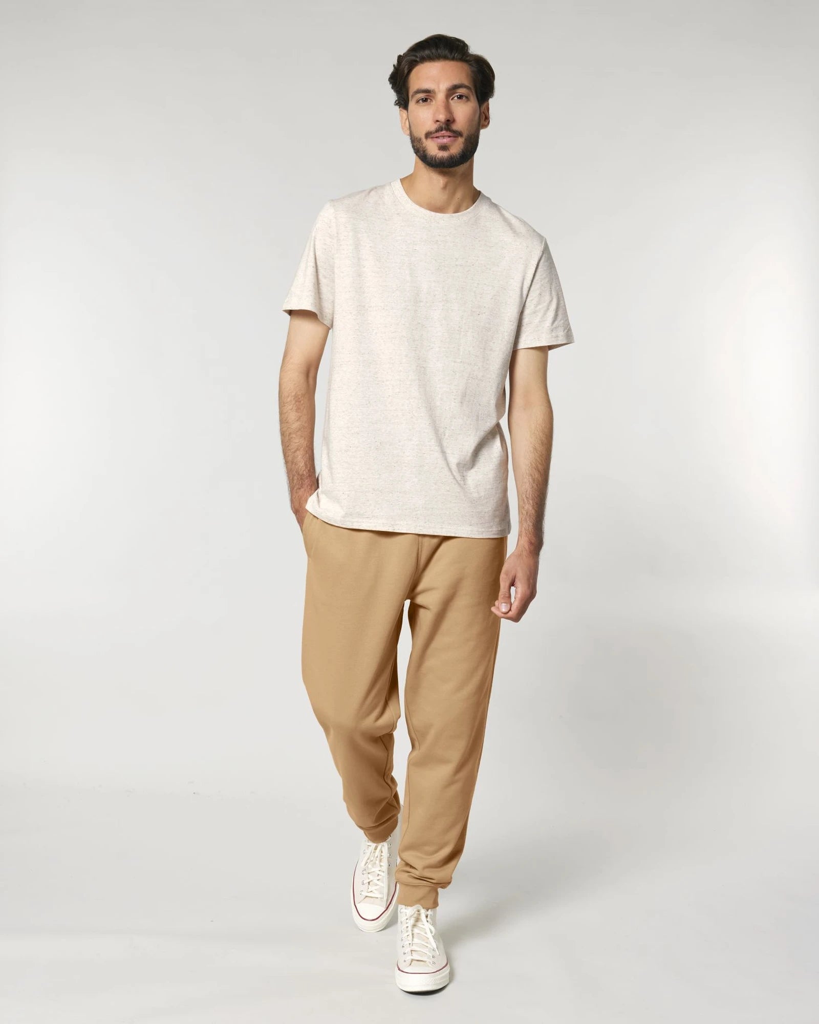 Unisex-Jogginghose aus Bio-Baumwolle Stanley/Stella Mover - Latte