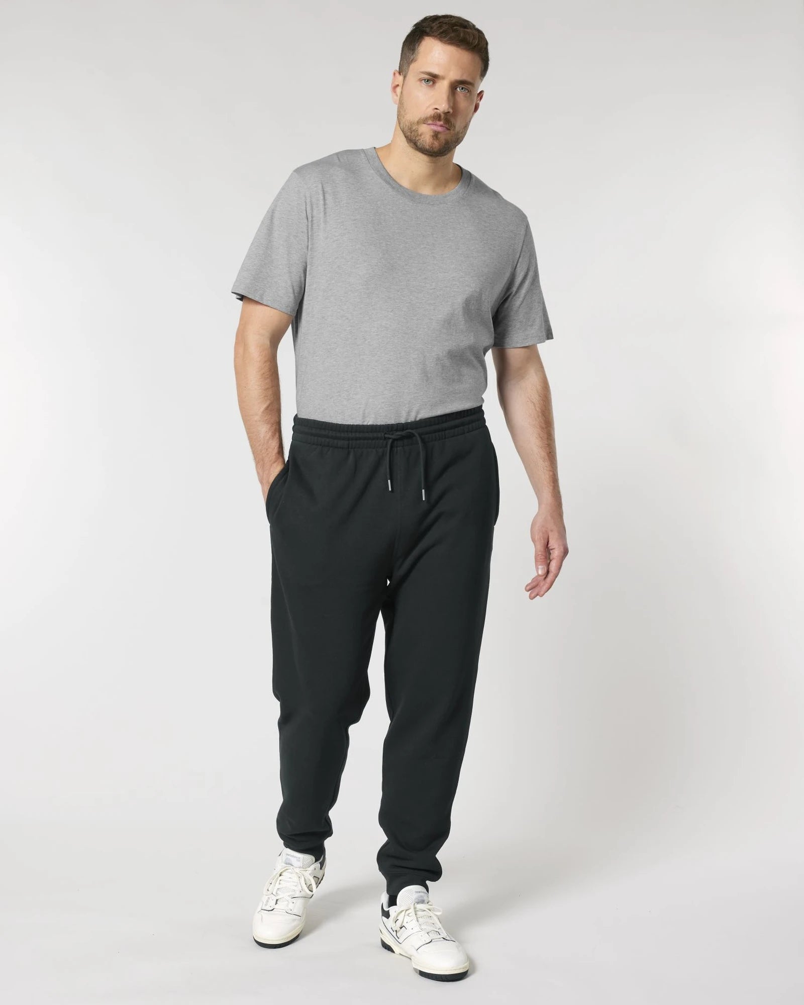 Unisex-Jogginghose aus Bio-Baumwolle Stanley/Stella Mover - Schwarz