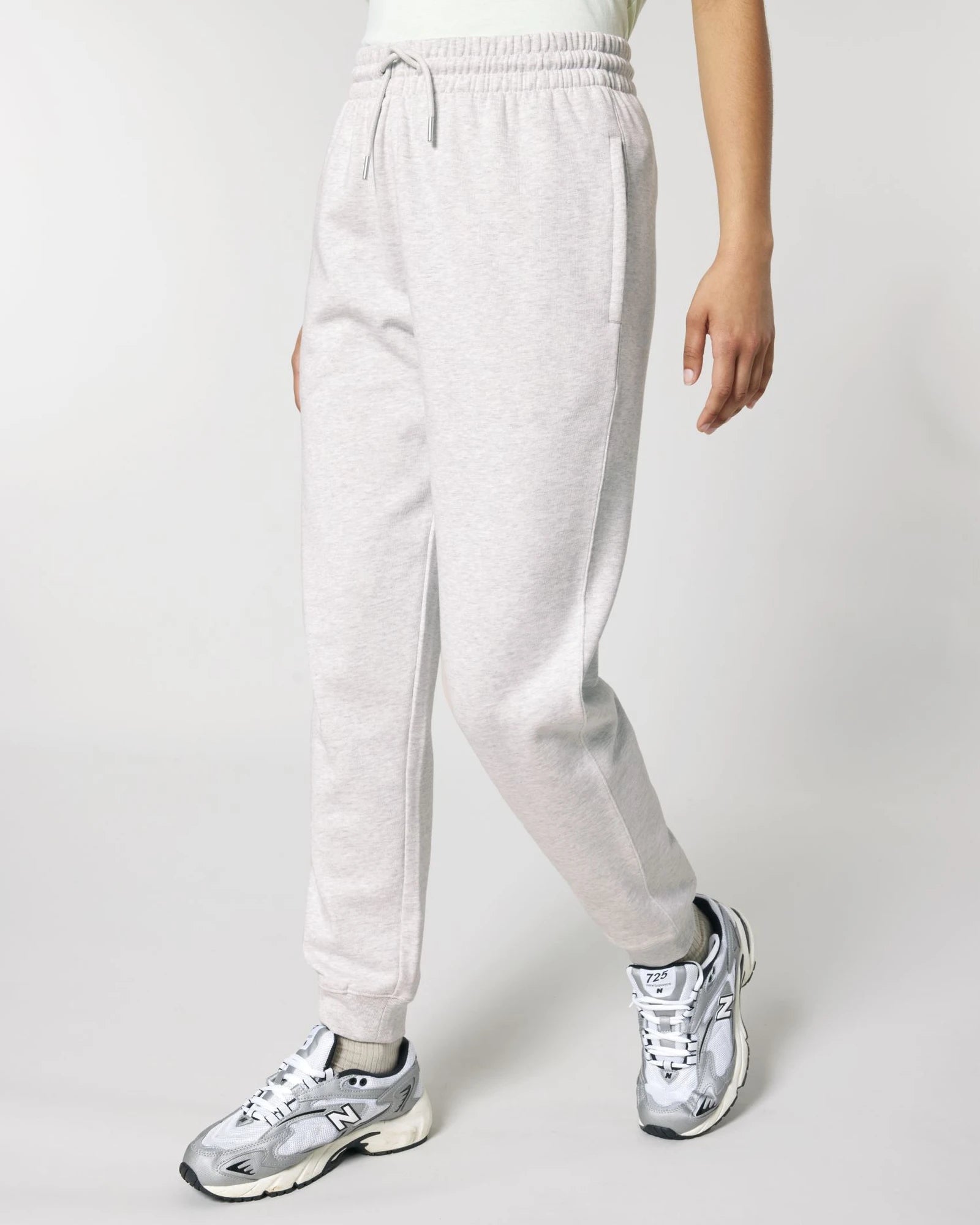 Unisex-Jogginghose aus Bio-Baumwolle Stanley/Stella Mover - Kühles Melange Grau
