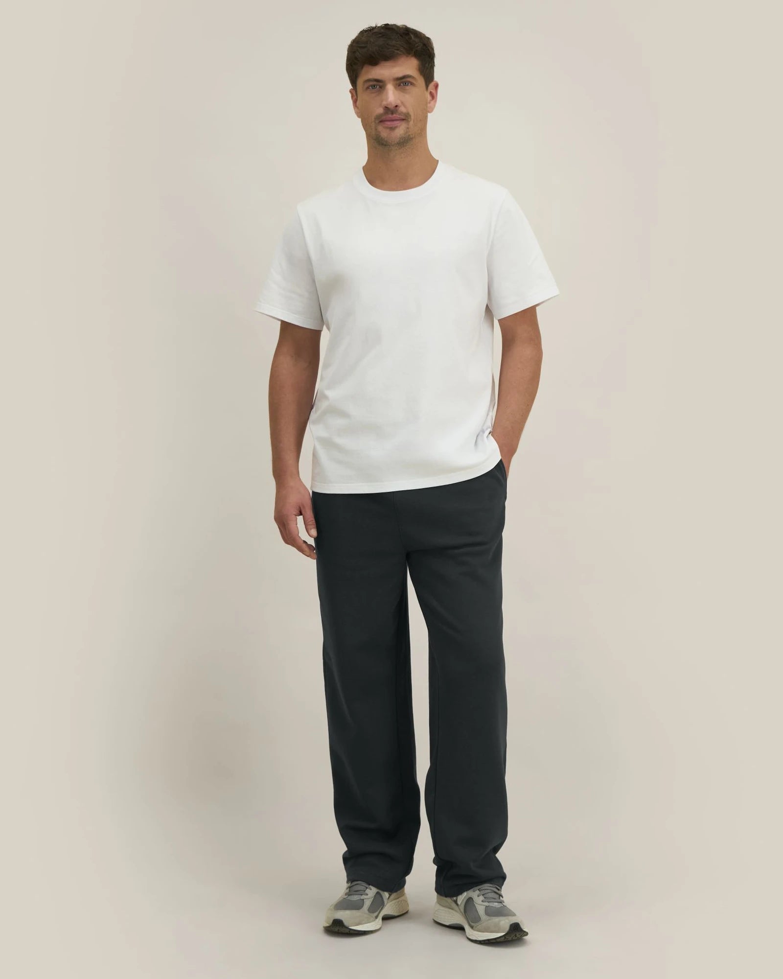 Jogginghose Bio-Baumwolle Stanley/Stella Needer zum Personalisieren - Schwarz