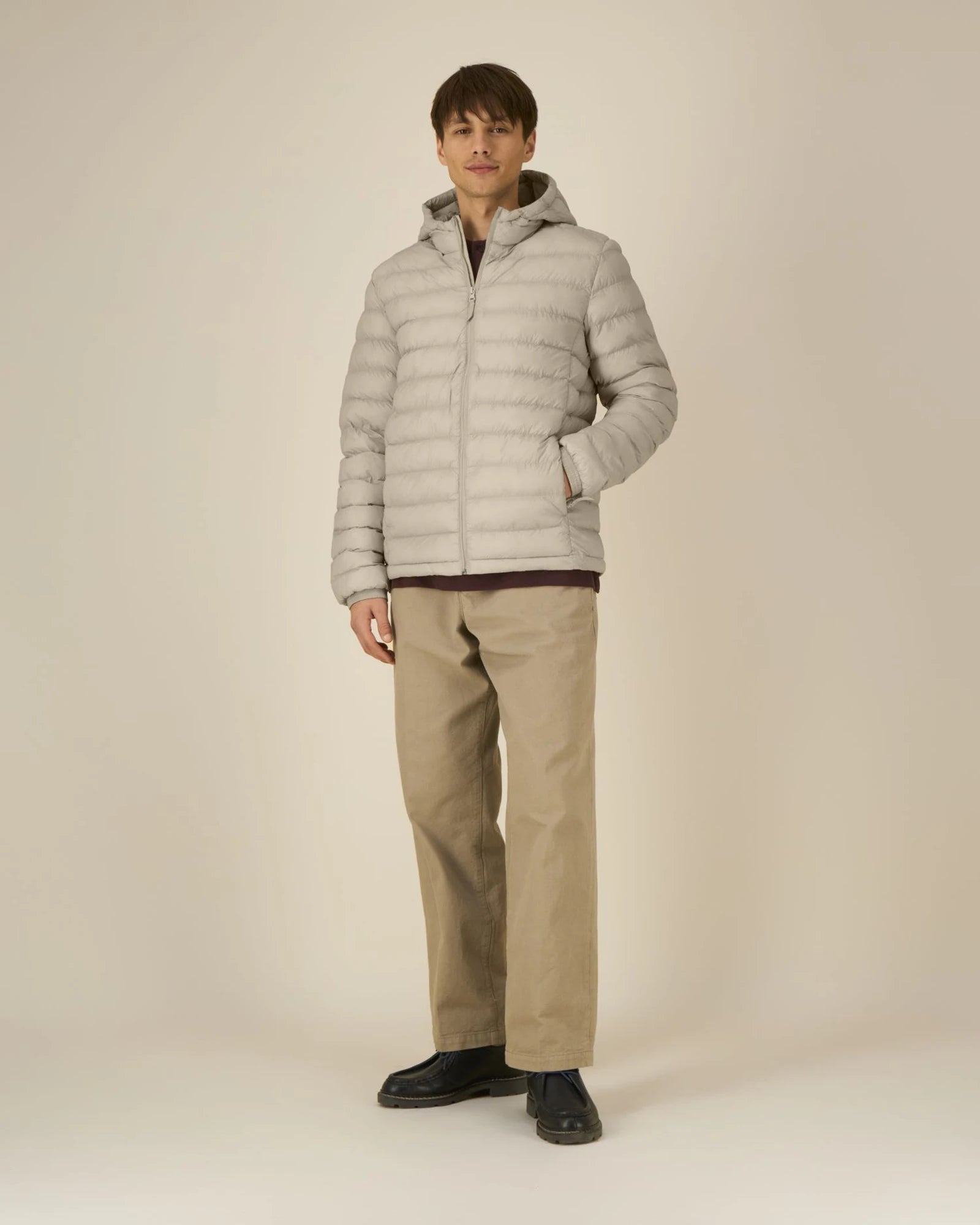 Leichte Steppjacke aus 100% recyceltem Nylon Stanley - Wüstensand