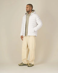 Leichte Steppjacke aus 100% recyceltem Nylon Stanley - Cremeweiß