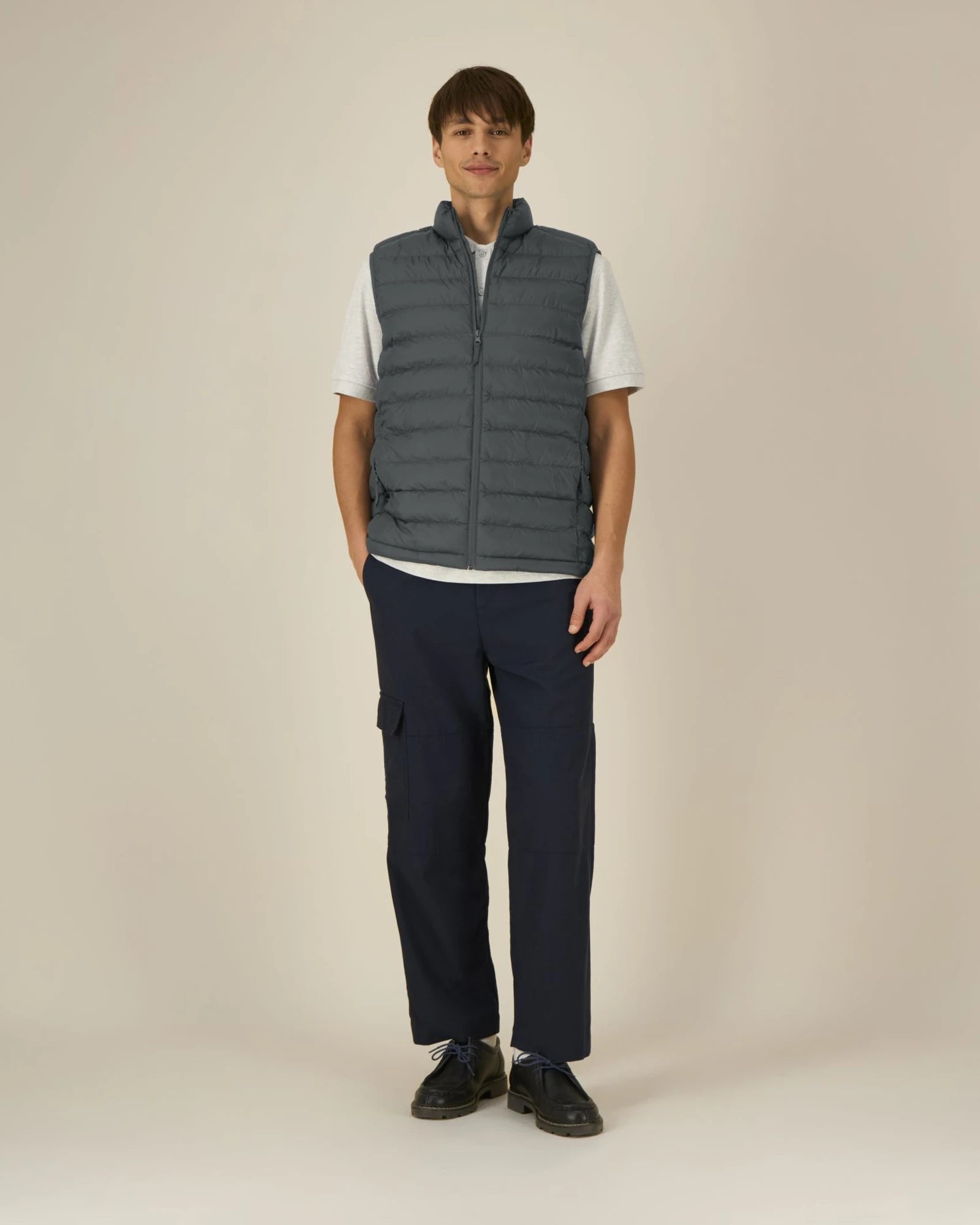 Weste recycelt Stanley/Stella Climber 2.0 zum Personalisieren - Anthrazit