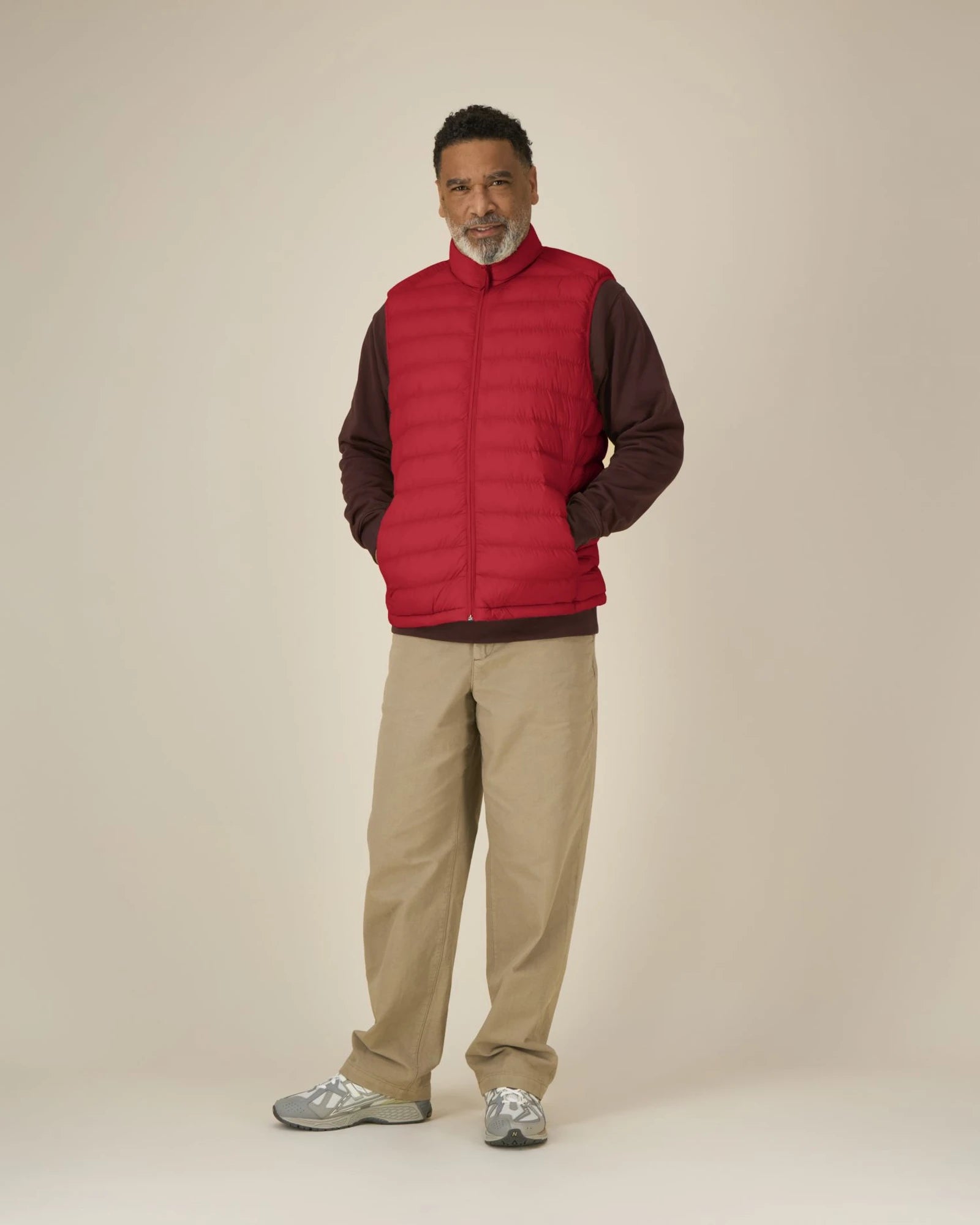 Weste recycelt Stanley/Stella Climber 2.0 zum Personalisieren - Rot