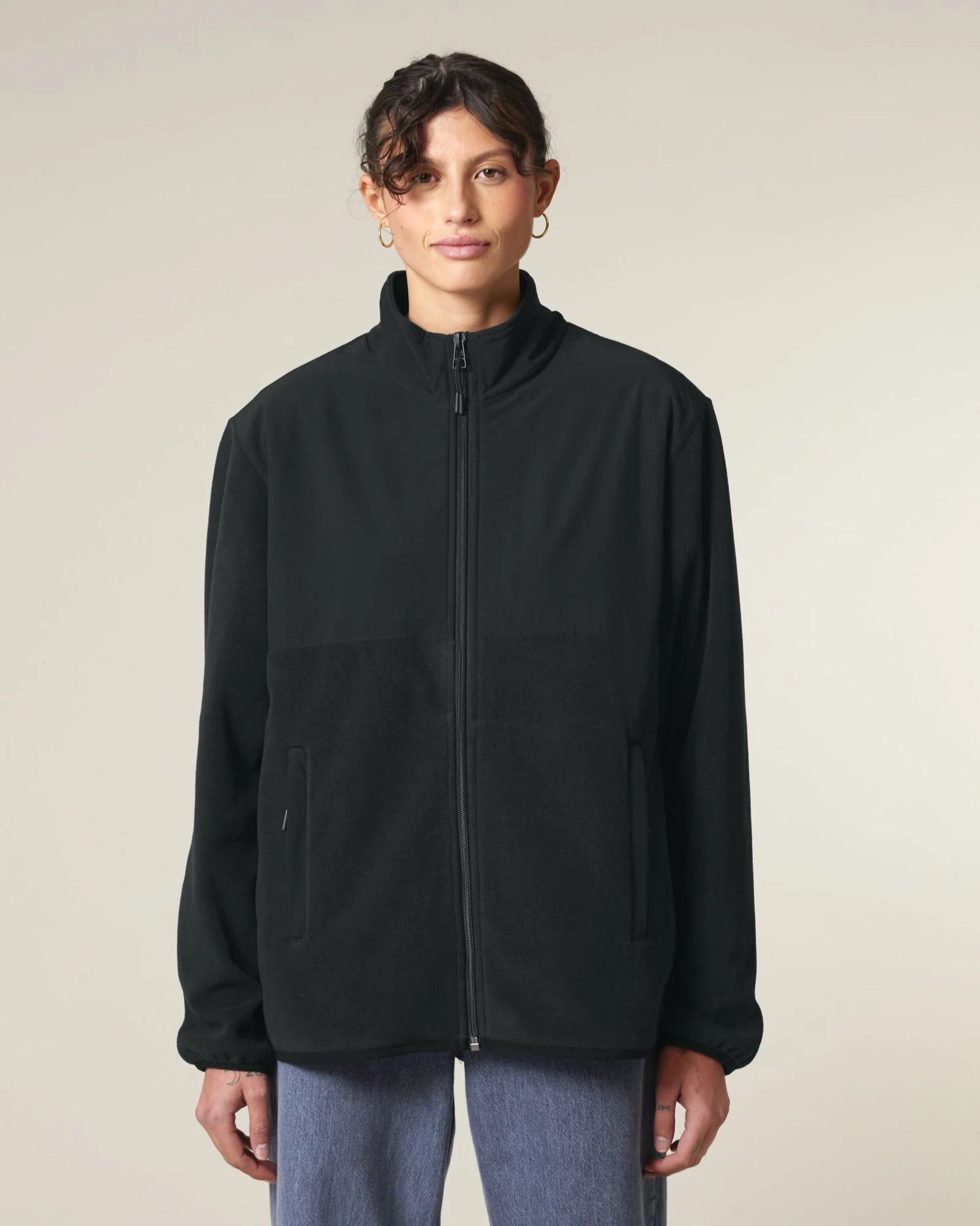 Fleecejacke unisex 100% recycelt Stanley/Stella Trekker zum Personalisieren - 3