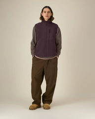 Weste unisex 100% recyceltes Stanley/Stella Liner zum Personalisieren - Rotbraun