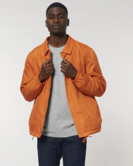 Unisex Jacke 100% recyceltes Material Stanley/Stella Coacher zum Personalisieren - Flammenorange