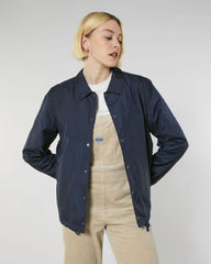 Unisex Jacke 100% recyceltes Material Stanley/Stella Coacher zum Personalisieren - Französische Marine