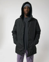 Parka unisexe Stanley/Stella zum Personalisieren - Schwarz