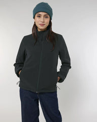 Softshelljacke Damen Stanley/Stella Navigator zum Personalisieren - Schwarz