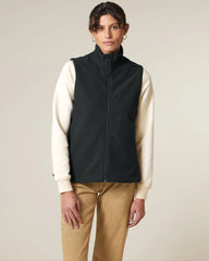 Weste Softshell Damen Stanley/Stella Trail Blazer zum Personalisieren - Schwarz
