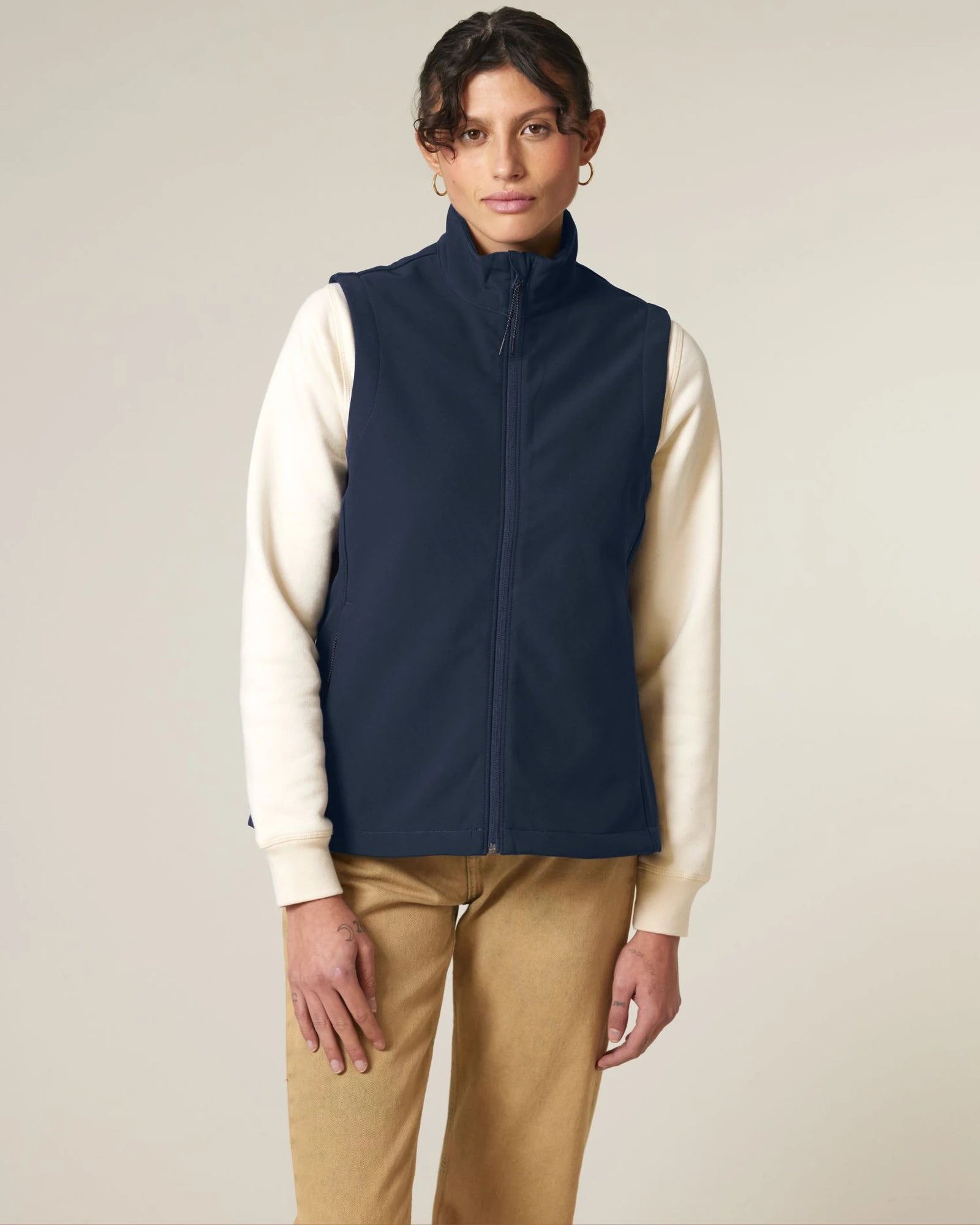 Weste Softshell Damen Stanley/Stella Trail Blazer zum Personalisieren - Französische Marine