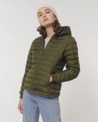 Damenjacke recycelt Stanley/Stella Voyager zum Personalisieren - Britisches Khaki