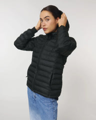 Damenjacke recycelt Stanley/Stella Voyager zum Personalisieren - Schwarz