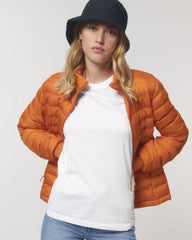 Damenjacke recycelt Stanley/Stella Voyager zum Personalisieren - Flammenorange