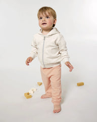 Sweatshirt zippbar Bio-Baumwolle Stanley/Stella zum Personalisieren - Öko-Melange