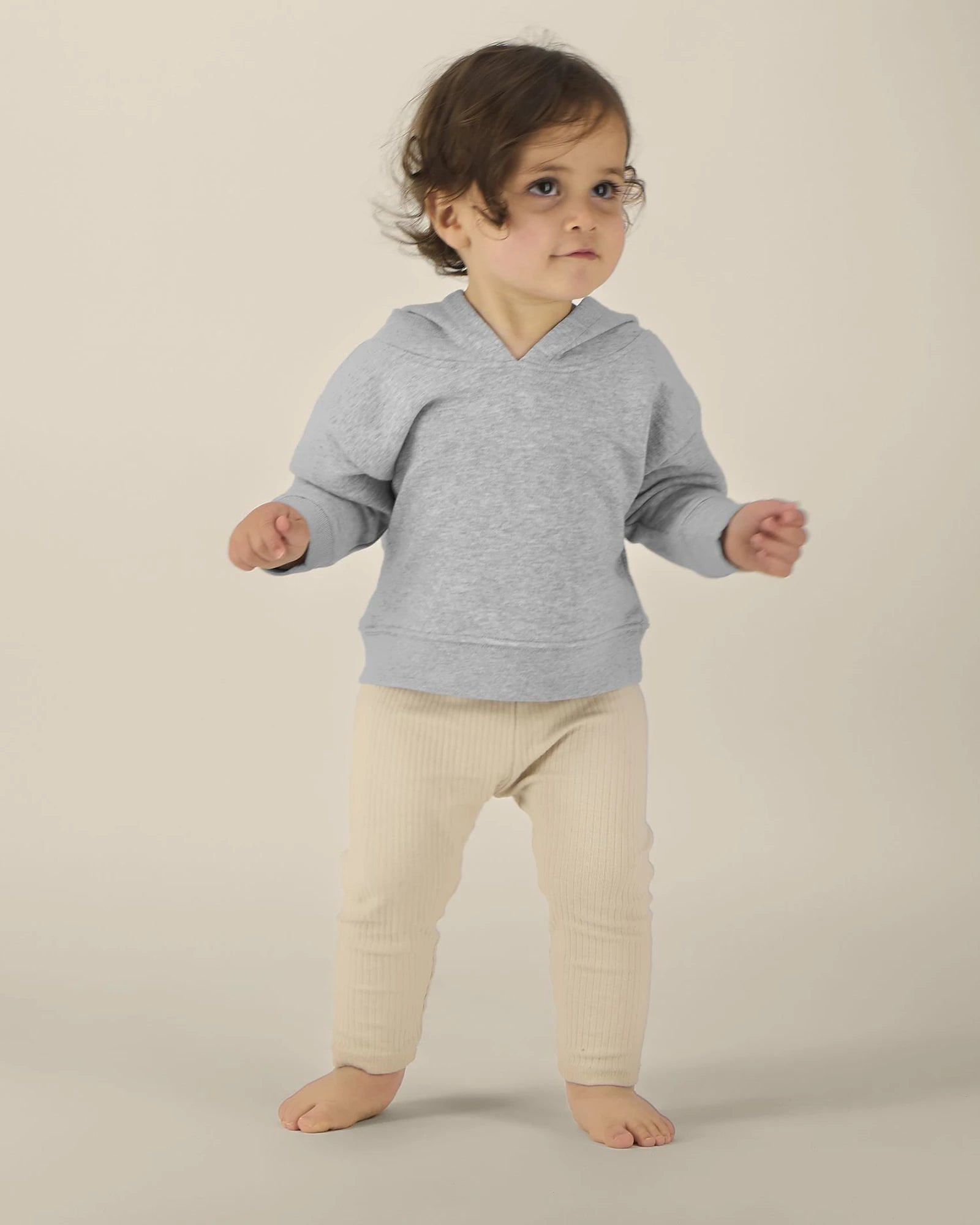 Sweatshirt Baby Cruiser Stanley/Stella zum Personalisieren - Mélange Grau
