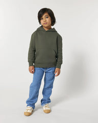 Hoodie Bio-Baumwolle Stanley/Stella Mini Cruiser 2.0 zum Personalisieren - Khaki