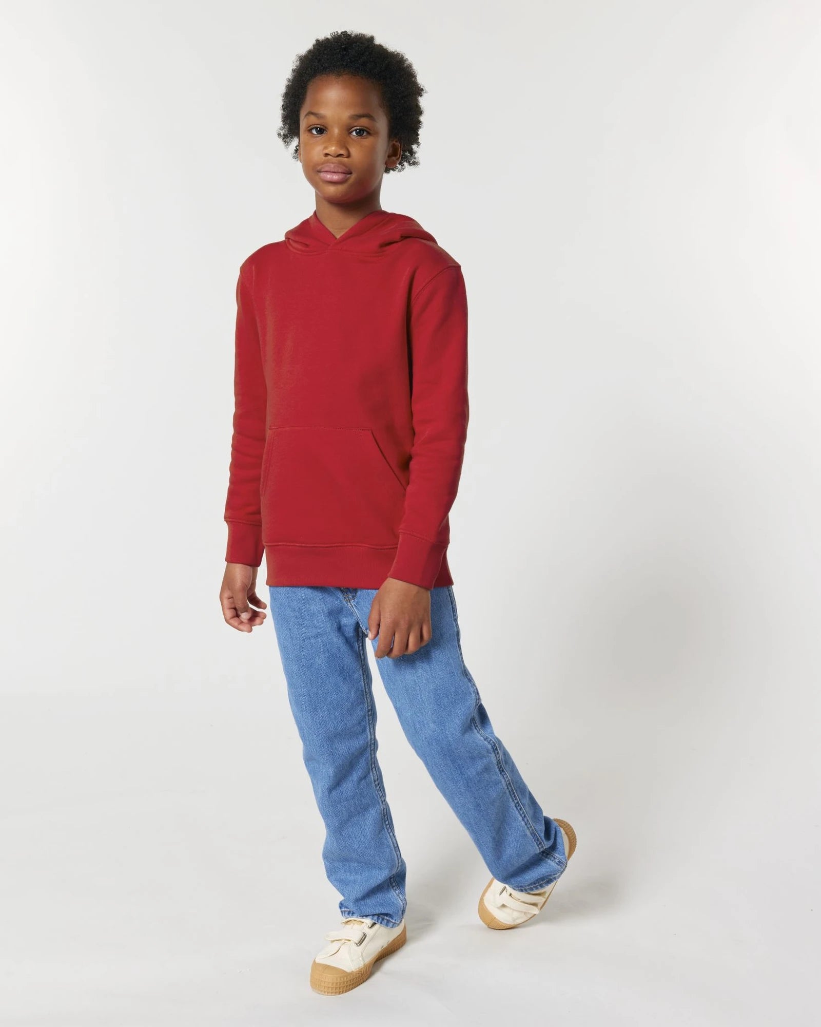 Hoodie Bio-Baumwolle Stanley/Stella Mini Cruiser 2.0 zum Personalisieren - Rot