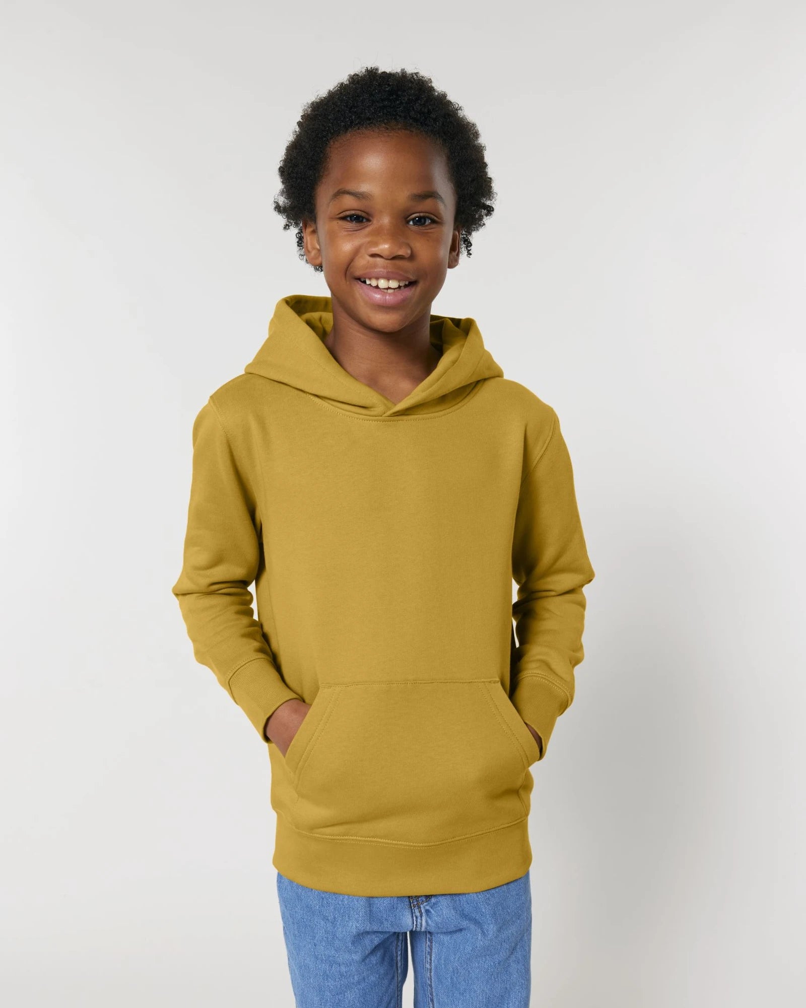 Hoodie Bio-Baumwolle Stanley/Stella Mini Cruiser 2.0 zum Personalisieren - Ocker