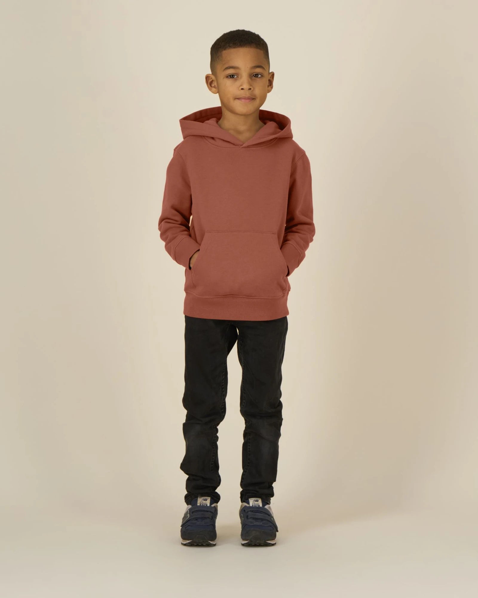 Hoodie Bio-Baumwolle Stanley/Stella Mini Cruiser 2.0 zum Personalisieren - Heritage Brown