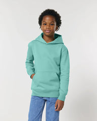 Hoodie Bio-Baumwolle Stanley/Stella Mini Cruiser 2.0 zum Personalisieren - Poolblau