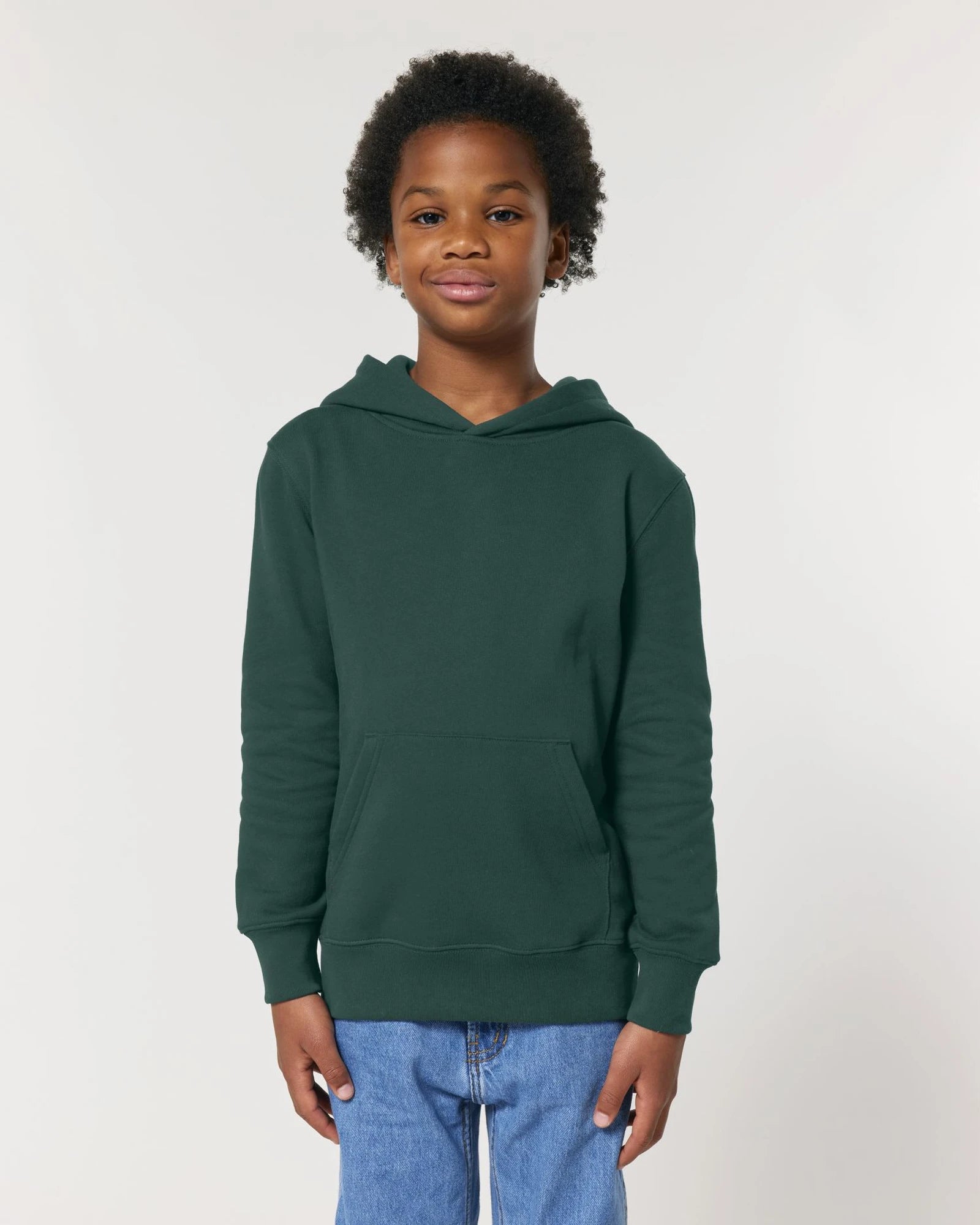Hoodie Bio-Baumwolle Stanley/Stella Mini Cruiser 2.0 zum Personalisieren - Glasiertes Grün