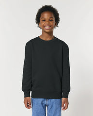 Sweatshirt Kinder Bio-Baumwolle Stanley/Stella Mini Changer zum Personalisieren - Schwarz