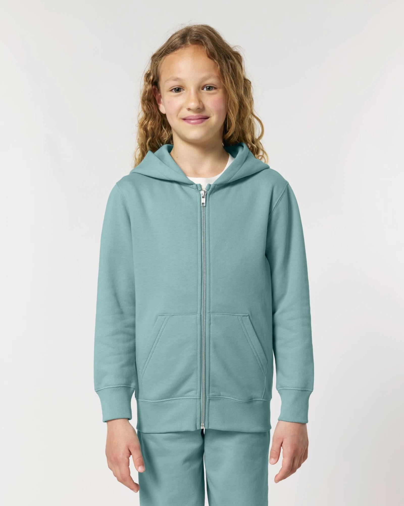 Sweatshirt zippbar Stanley/Stella Iconic Kinder zum Personalisieren - 8