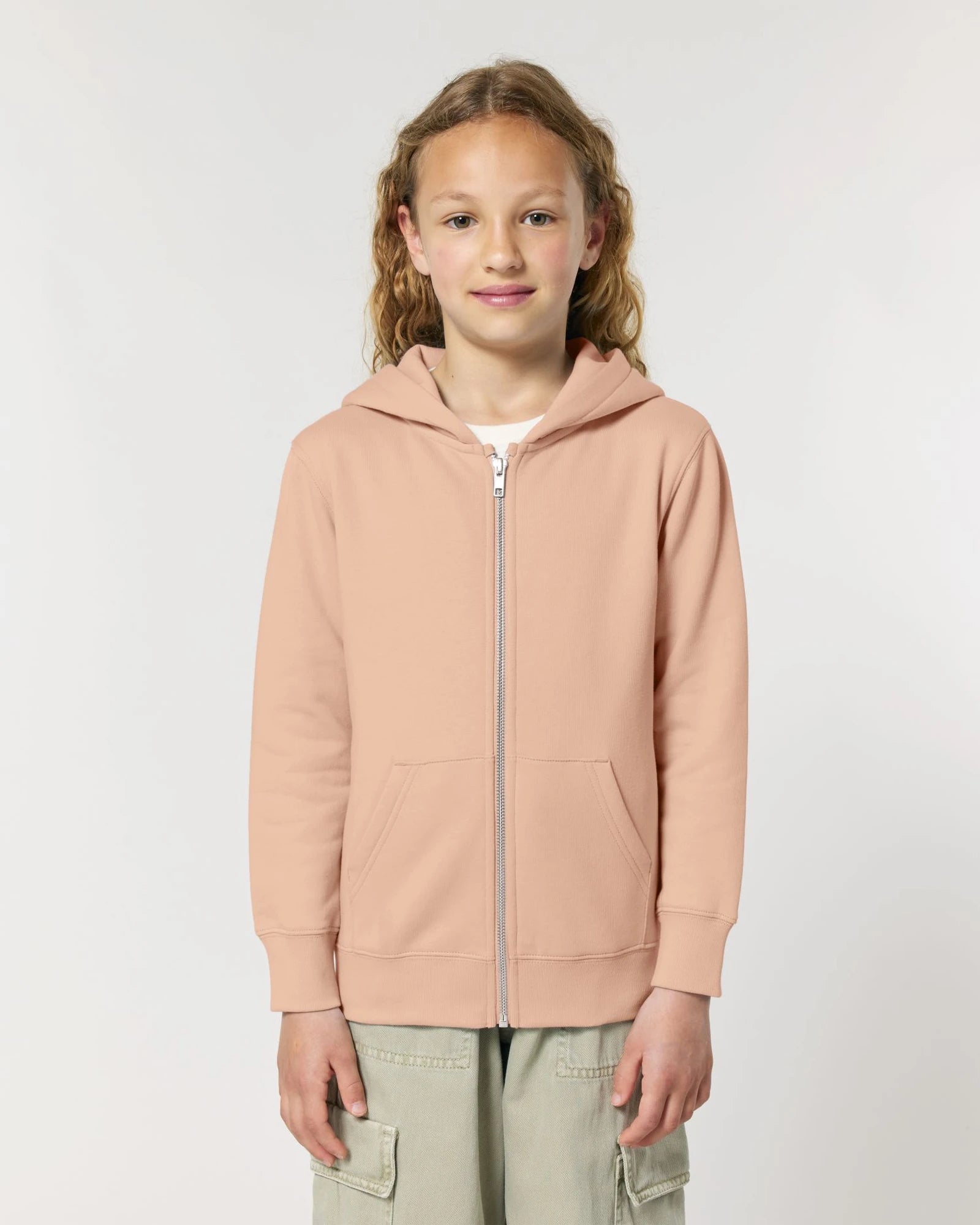 Sweatshirt zippbar Stanley/Stella Iconic Kinder zum Personalisieren - 5