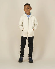Sweatshirt zippbar Stanley/Stella Iconic Kinder zum Personalisieren - Naturroh