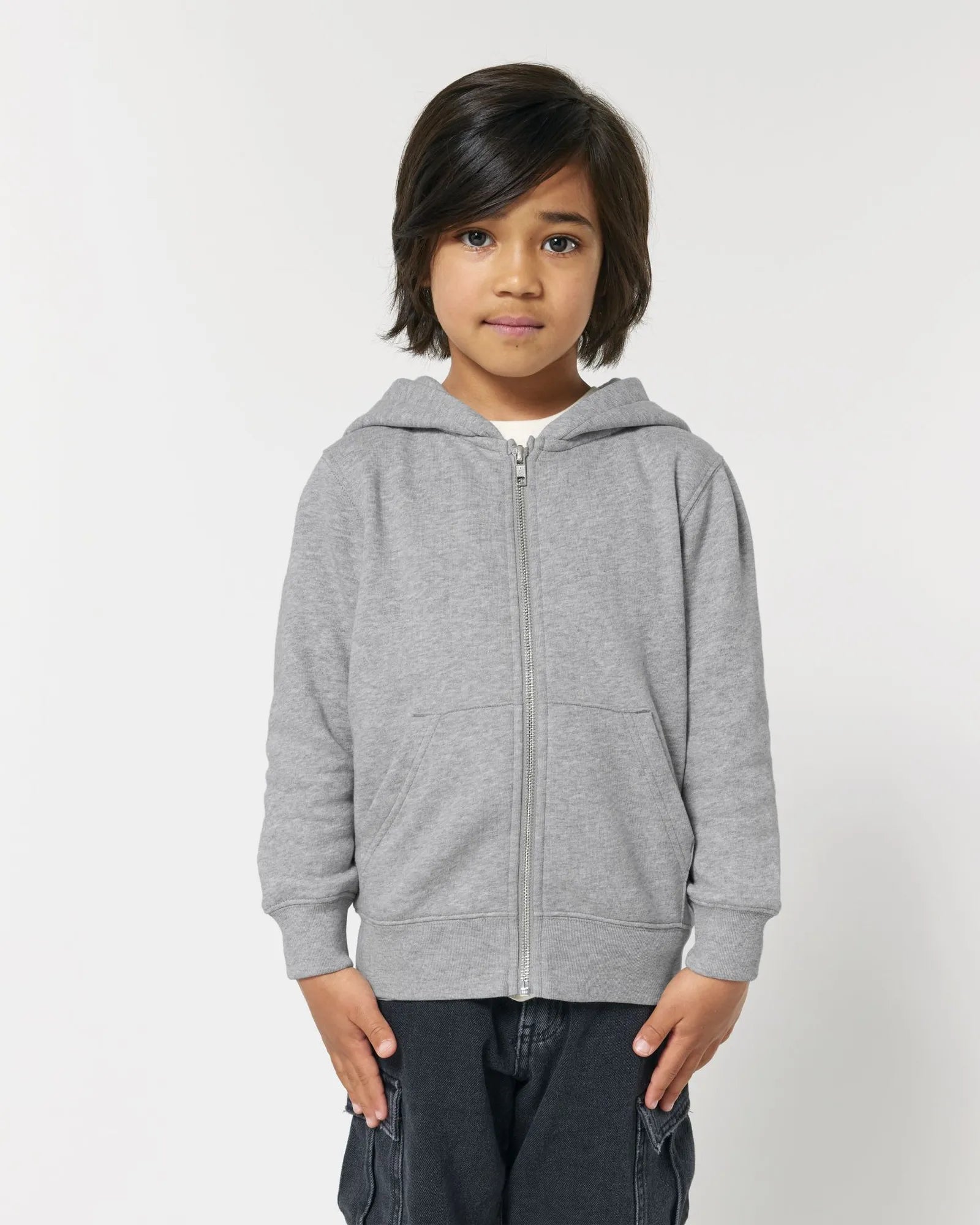 Sweatshirt zippbar Stanley/Stella Iconic Kinder zum Personalisieren - 4