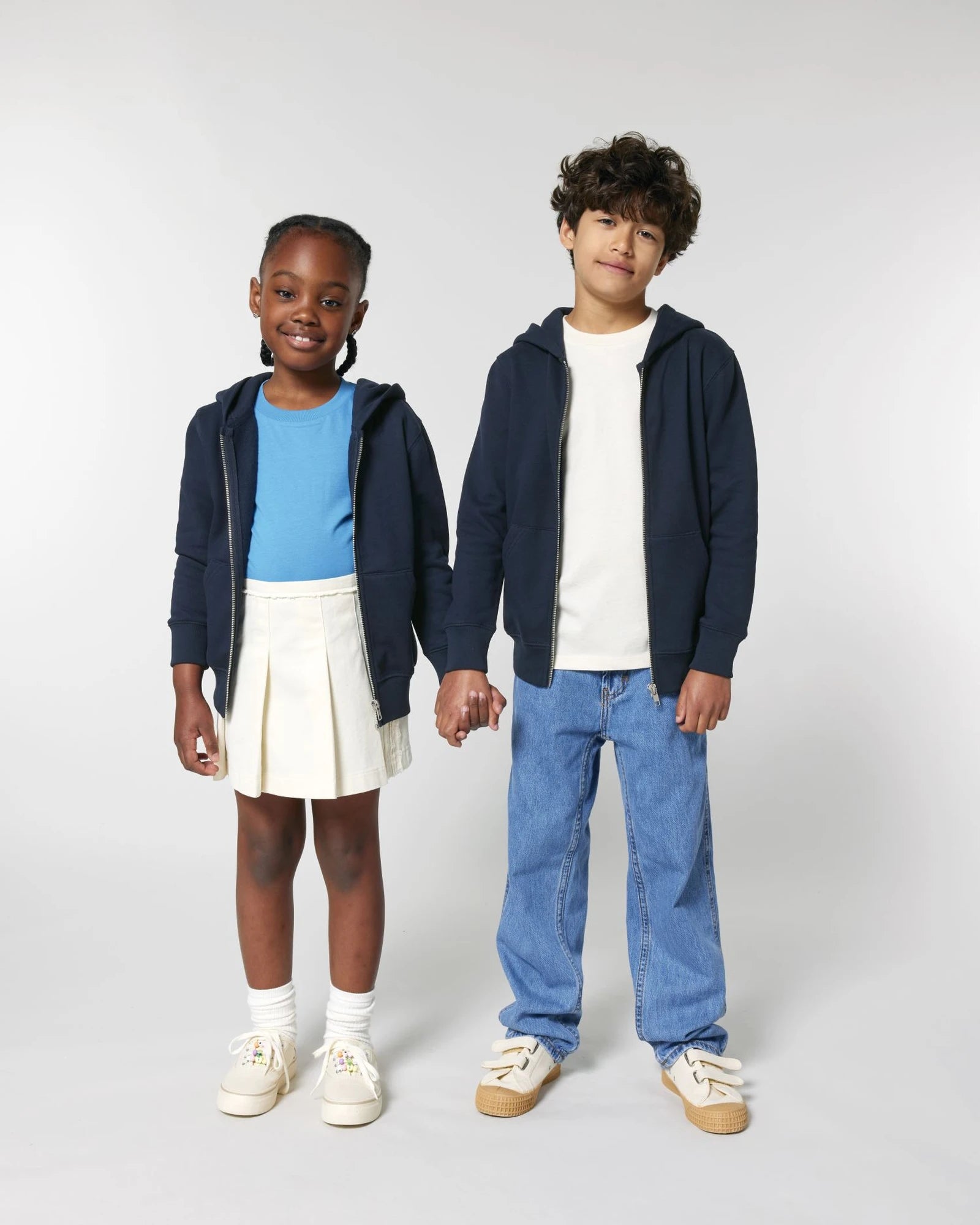 Sweatshirt zippbar Stanley/Stella Iconic Kinder zum Personalisieren - 1
