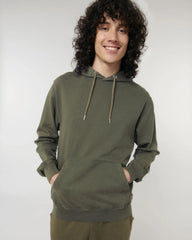 Hoodie Bio-Baumwolle Stanley/Stella Archer Vintage zum Personalisieren - G. Gefärbt Khaki